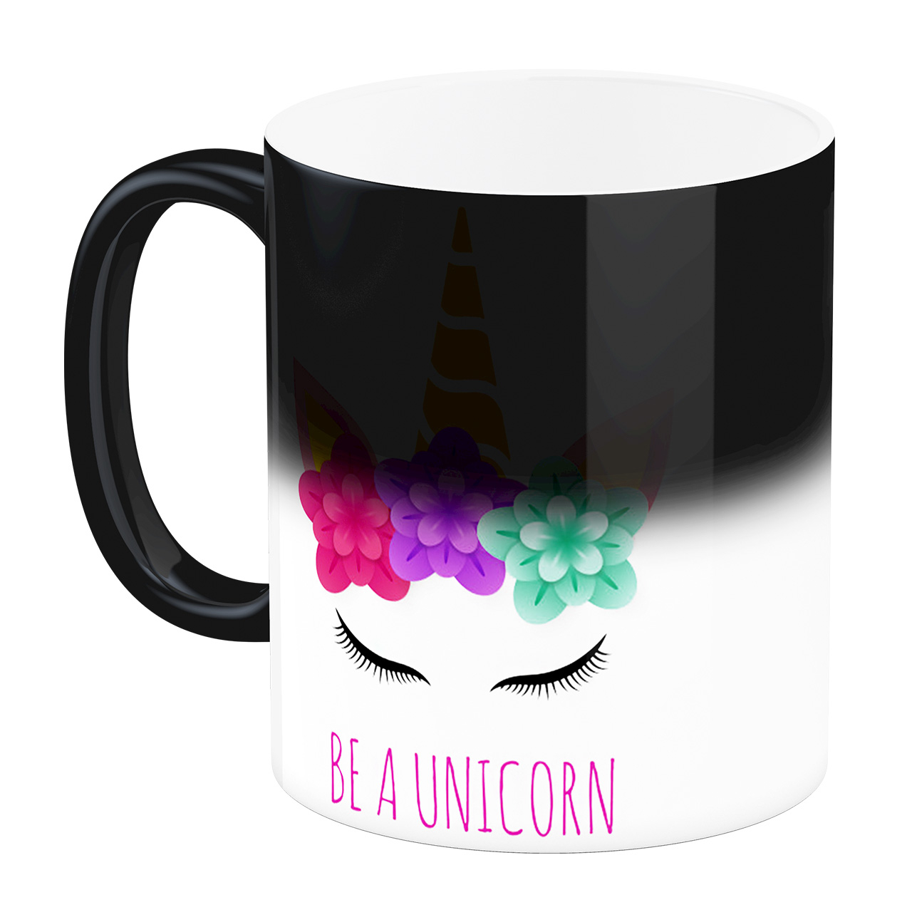 ماگ حرارتی آبنبات رنگی مدل ARM0018 unicorn ماگ حرارتی آبنبات رنگی مدل ARM0018 unicorn
