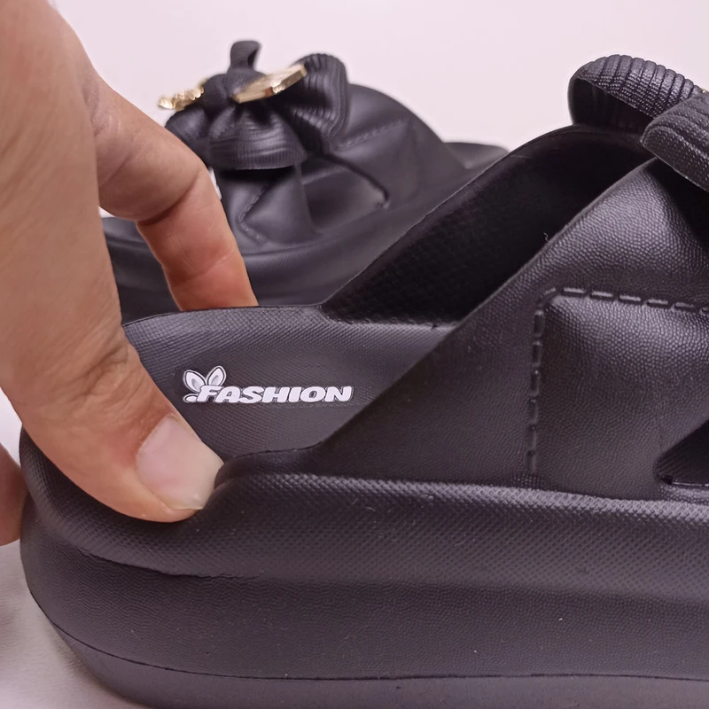 عکس شماره 6 : دمپایی زنانه پاپا مدل آیسان کد 1659-bk