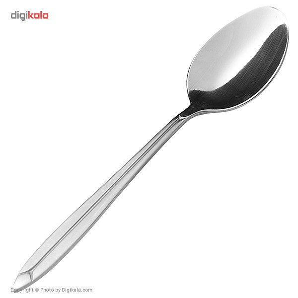 سرویس قاشق و چنگال 46 پارچه ناب استیل مدل Palermo مات
