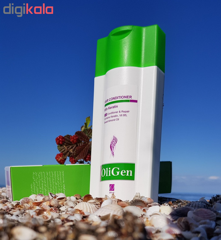 نرم کننده مو اُلی ژن مدل Hair Conditioner حجم 250 میلی لیتر