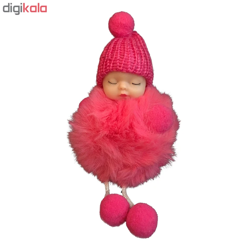 عکس شماره 4 : جاسوئیچی عروسکی مدل نوزاد لباس پشمالو