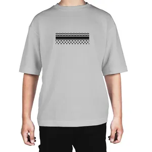 تی‌شرت آستین کوتاه مردانه اسکرین شاپ مدل چفیه کد LG03