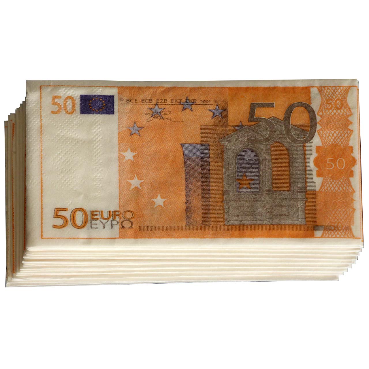 دستمال کاغذی جیبی طرح یورو 20 برگ 
