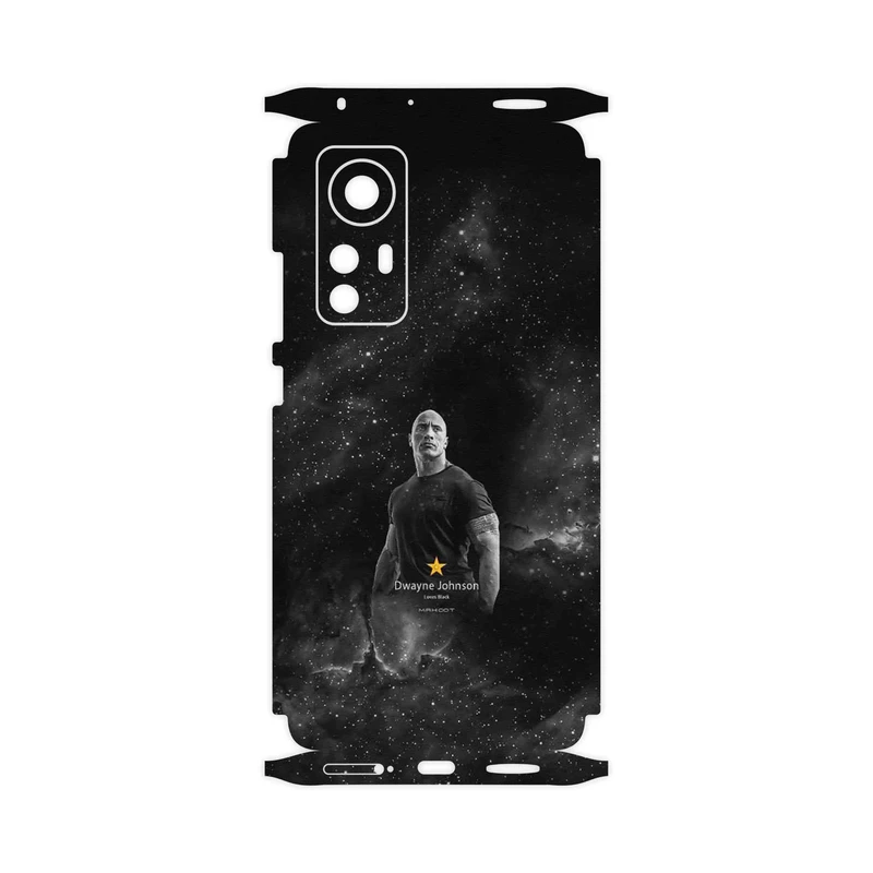 برچسب پوششی ماهوت مدل Dwayne Johnson-FullSkin مناسب برای گوشی موبایل شیائومی 12X
