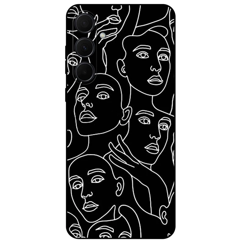 کاور مگافون طرح دخترانه مدل 7762 مناسب برای گوشی موبایل سامسونگ Galaxy A35 5G