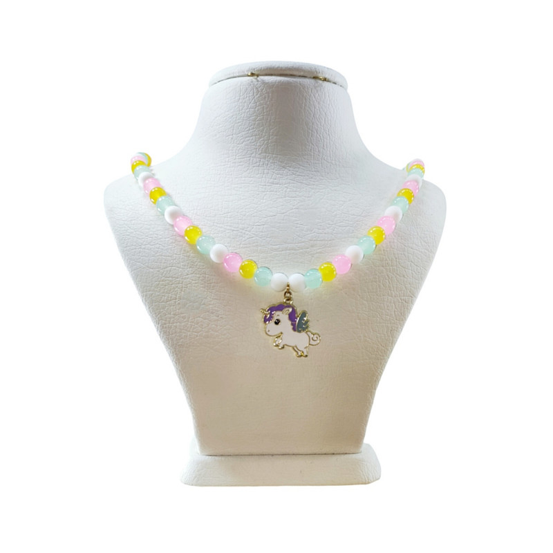 گردنبند دخترانه مدل یونیکورن تکشاخ بالدار گردنبند دخترانه مدل یونیکورن تکشاخ بالدار