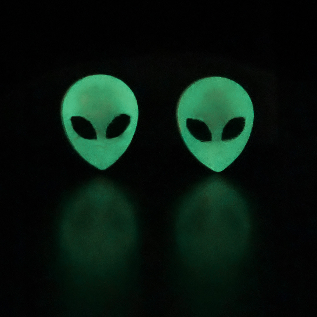 گوشواره زنانه مدل رزین شبتاب PRE_100 گوشواره زنانه مدل رزین شبتاب PRE_100