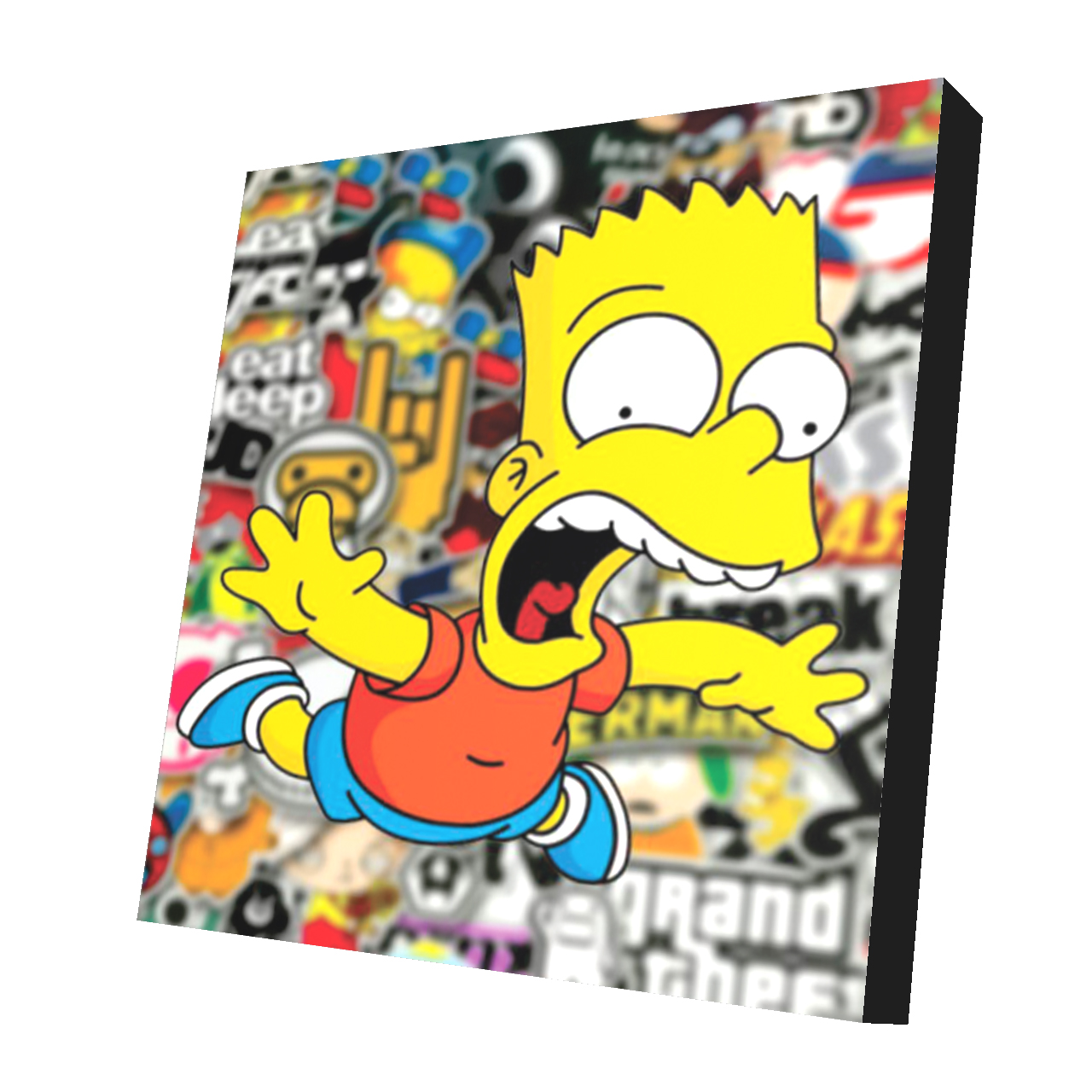 پیکسل طرح سیمپسون مدل Simpson Family02