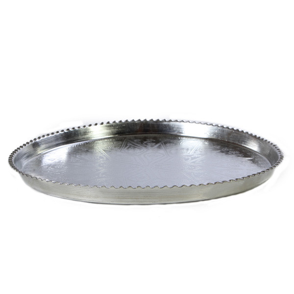 سینی مسی مدل  دایره کد ZH20