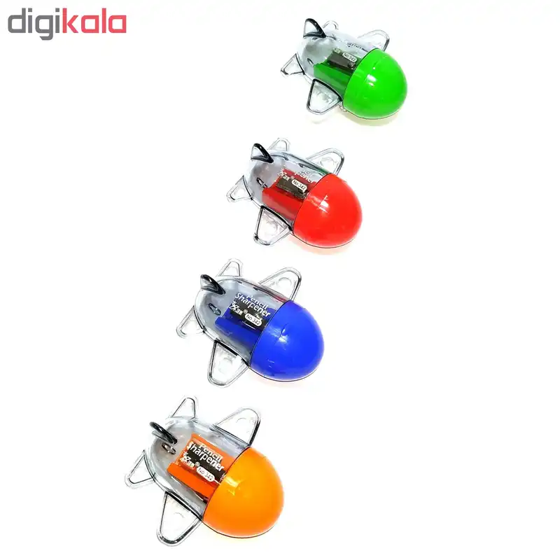 مداد تراش مدل هواپیما بسته 4 عددی