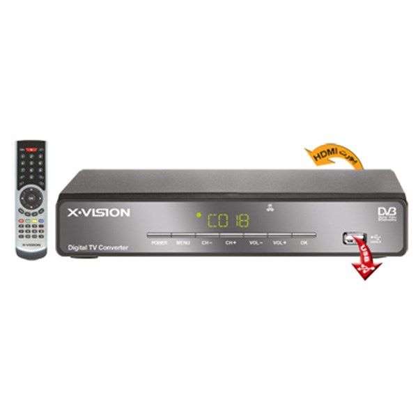 گیرنده تلویزیون دیجیتال ایکس ویژن XDVB-353 گیرنده تلویزیون دیجیتال ایکس ویژن XDVB-353