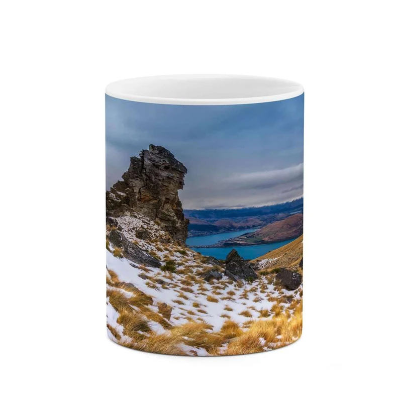 ماگ کاکتی مدل منظره برفی کد mgh14963