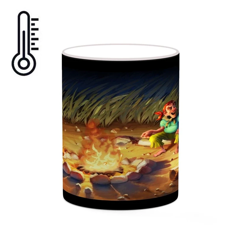 ماگ حرارتی کاکتی مدل بازی Monkey Island 2ː LeChuck's Revenge کد mgh29611