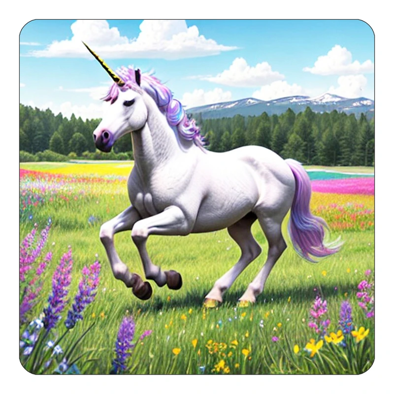 مگنت کاکتی طرح اسب تک شاخ و یونیکورن مدل mp31634