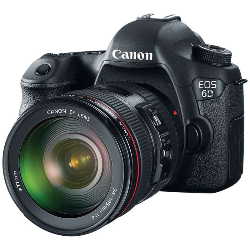 دوربین دیجیتال کانن مدل 6D به همراه لنز 24-105 میلی متر f/4 L IS USM دوربین دیجیتال کانن مدل 6D به همراه لنز 24-105 میلی متر f/4 L IS USM