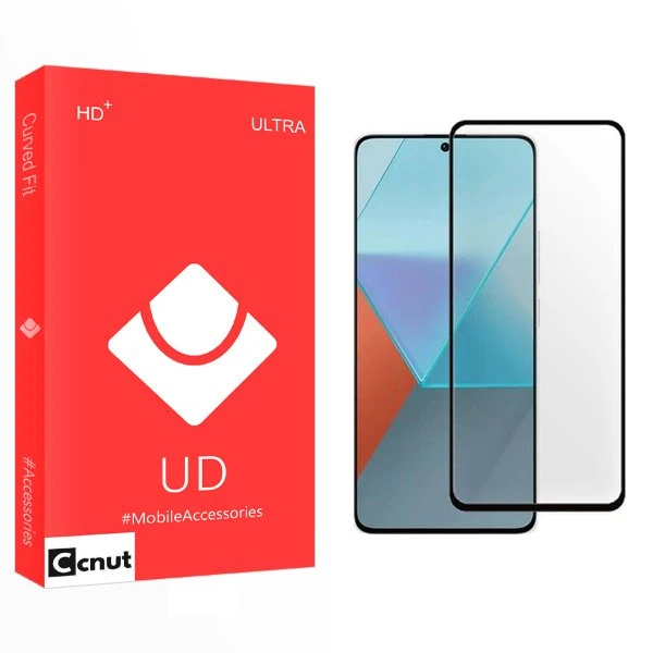 محافظ صفحه نمایش شیشه ای کوکونات مدل UD مناسب برای گوشی موبایل شیائومی Redmi note 13R Pro