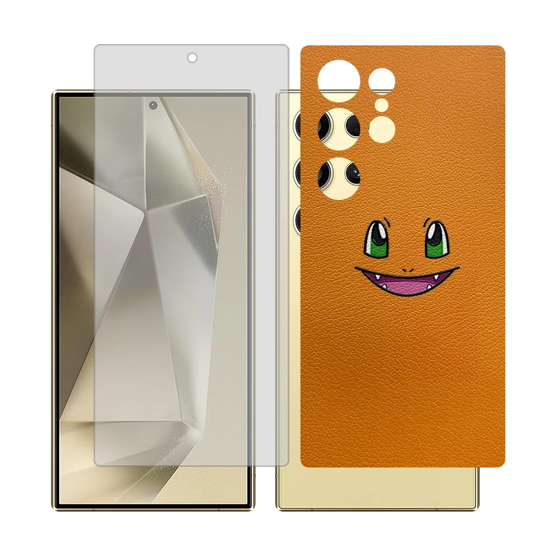 محافظ صفحه نمایش شفاف گلس مدل Together مناسب برای گوشی موبایل سامسونگ Galaxy S24 Ultra به همراه برچسب پوششی