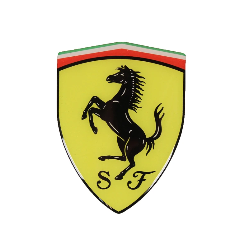 برچسب بدنه خودرو مدل ژله ای طرح فراری کد big-10