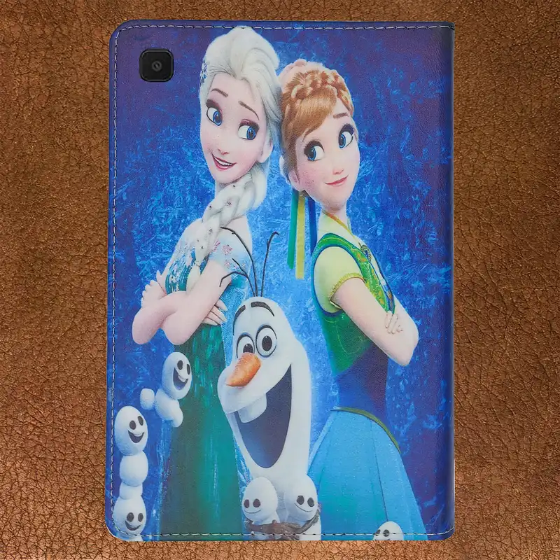 کیف کلاسوری طرح دخترانه آنا و السا TB055 مناسب برای تبلت سامسونگ Galaxy Tab A7 10.4 2020 / T505