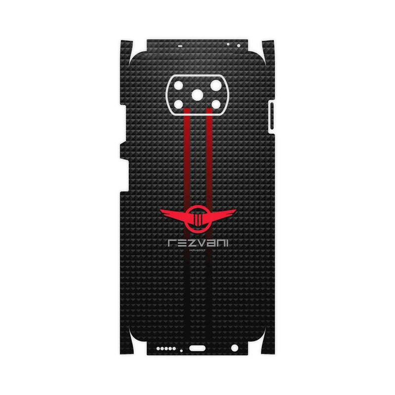 برچسب پوششی ماهوت مدل Rezvani Motors-FullSkin مناسب برای گوشی موبایل شیائومی Poco X3 Pro