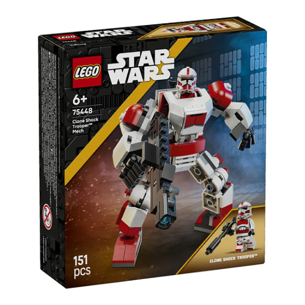 لگو 151 تکه مدل Star Wars Clone Shock Trooper Mech 75448