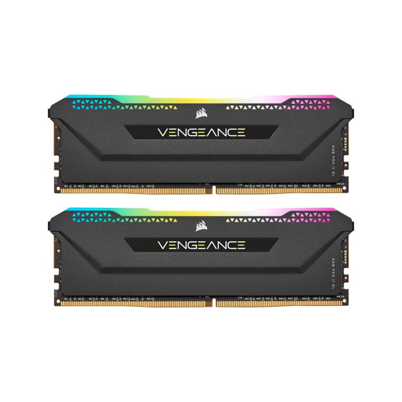 رم دسکتاپ DDR4 دو کاناله 3200 مگاهرتز CL16 کورسیر مدل Vengeance RGB Pro SL ظرفیت32 گیگابایت