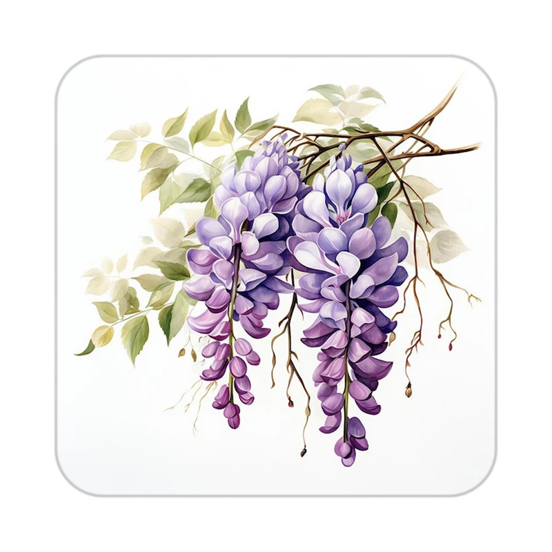 زیر لیوانی کاکتی طرح گل مدل mp18264