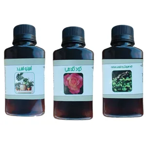 کود مایع امینو اسید و کود سبزینگی و تقویت ساقه و کود گلدهی مدل life drop حجم 110 میلی لیتر بسته 3 عددی
