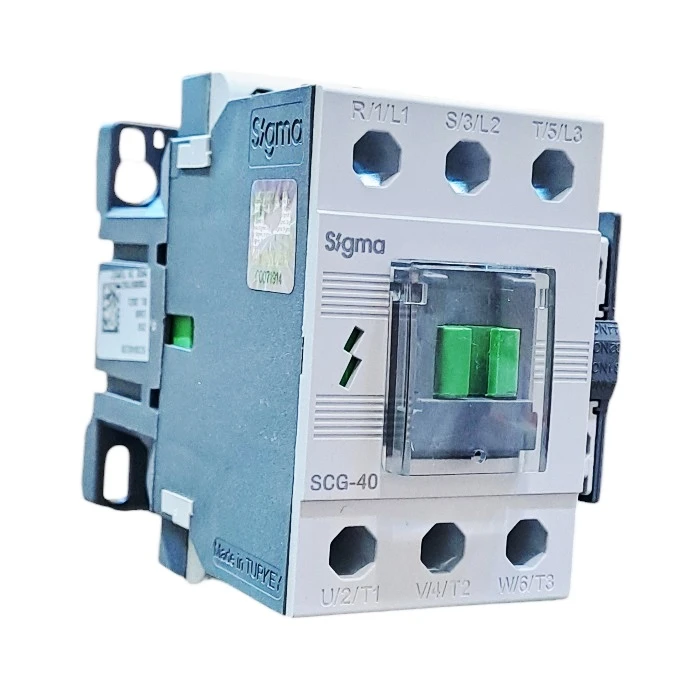 کنتاکتور 40 آمپر سه فاز سیگما کد SCG-40