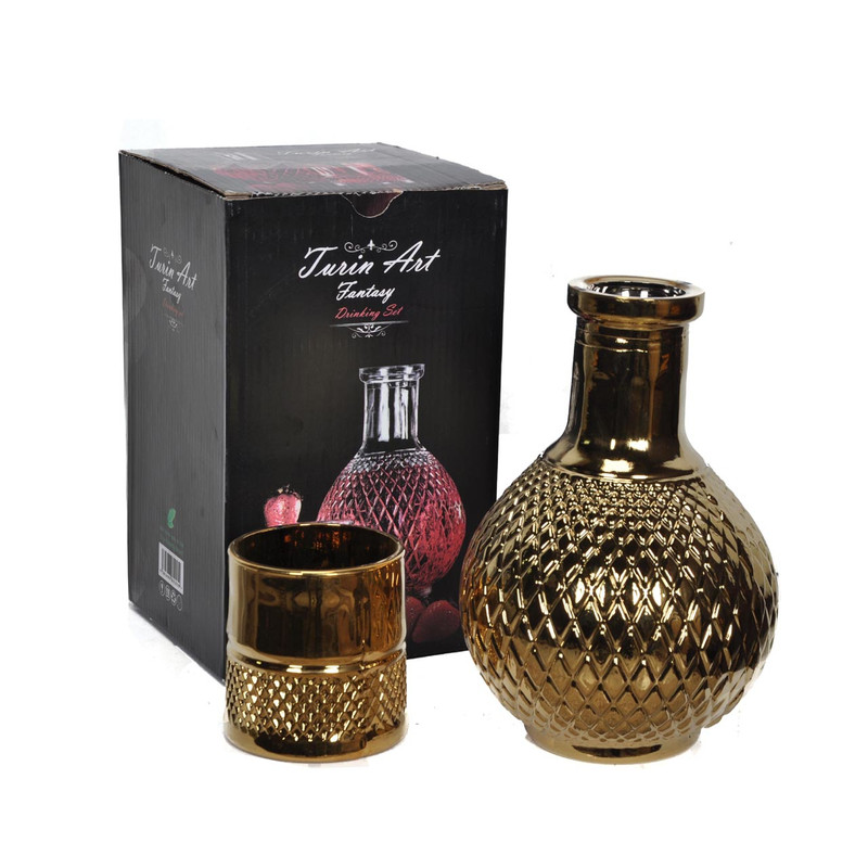 سرویس بطری و لیوان 2 پارچه مدل لستر سیتی