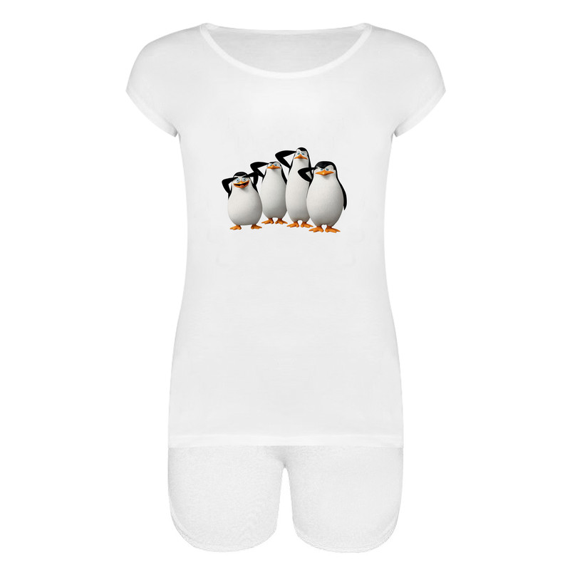 ست تی شرت و شلوارک زنانه مدل TSHSH01-14