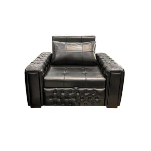 مبل تخت خوابشو تک نفره اورنگ مدل ریلی چرم چستر 