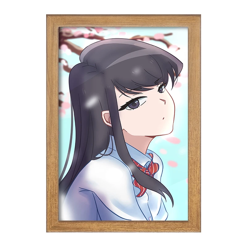 تابلو خندالو مدل انیمه کومی سان  کد 16119