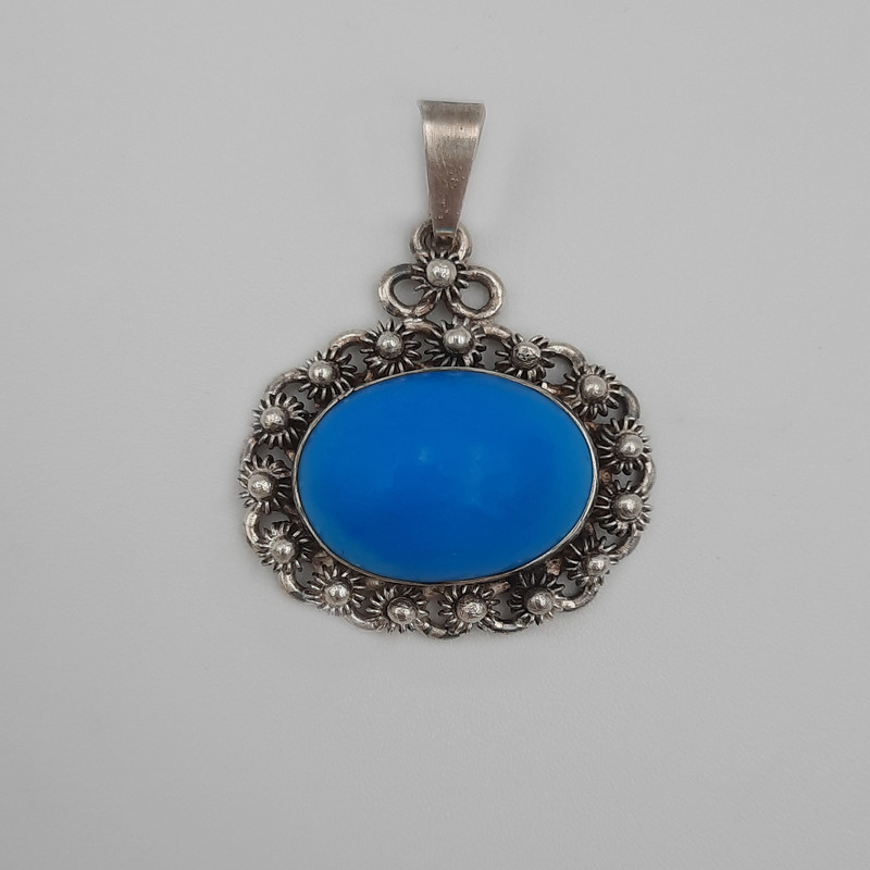 آویز گردنبند نقره زنانه کد 20030