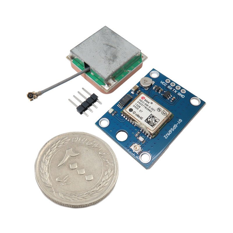 ماژول جی پی اس مدل GY-GPS6MV2 ماژول جی پی اس مدل GY-GPS6MV2