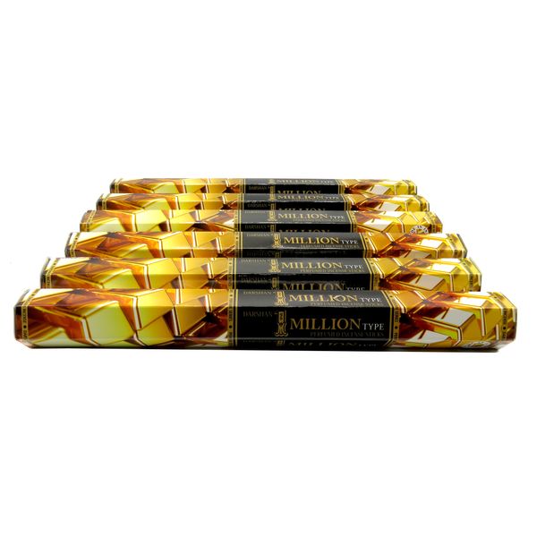 عود خوشبو کننده دارشان مدل 1Million مجموعه 6 عددی عود خوشبو کننده دارشان مدل 1Million مجموعه 6 عددی