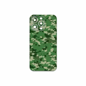 MAHOOT Army-Green-Pixel Cover Sticker for Apple iPhone 13 Pro Max
