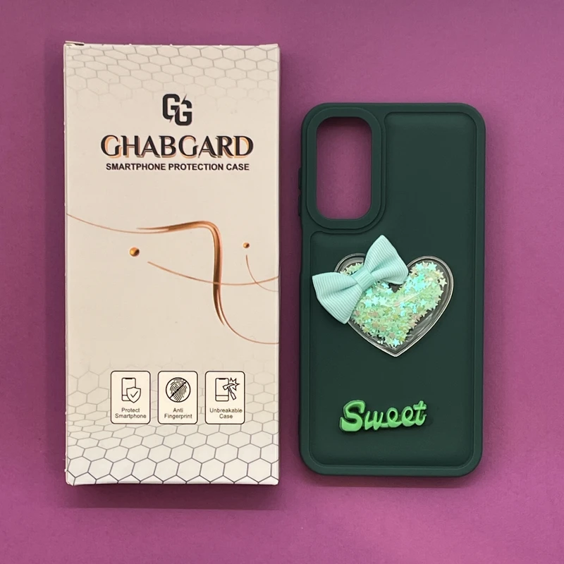 کاور قاب گارد مدل سیلیکونی دخترانه مناسب برای گوشی موبایل سامسونگ Galaxy A15 