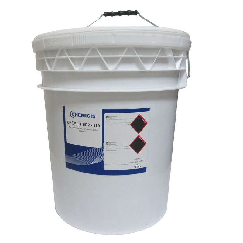 گریس شیمی سیس مدل CHEMLIT EP2 -110 مقدار 15 کیلوگرم
