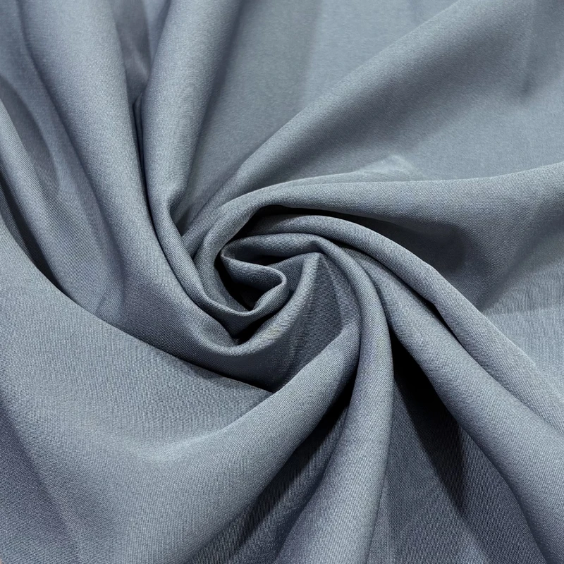 پارچه لباس عرض 1.5 متر مدل والا طرح کرپ رنگ طوسی