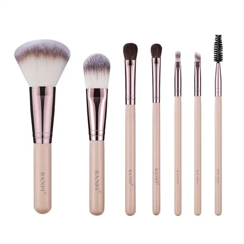 ست برس آرایشی بانفی مدل 01 مجموعه 7 عددی