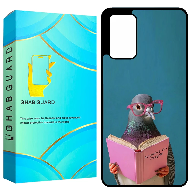 کاور قاب گارد طرح کبوتر مدل GCHPA72 مناسب برای گوشی موبایل سامسونگ Galaxy A72 4G