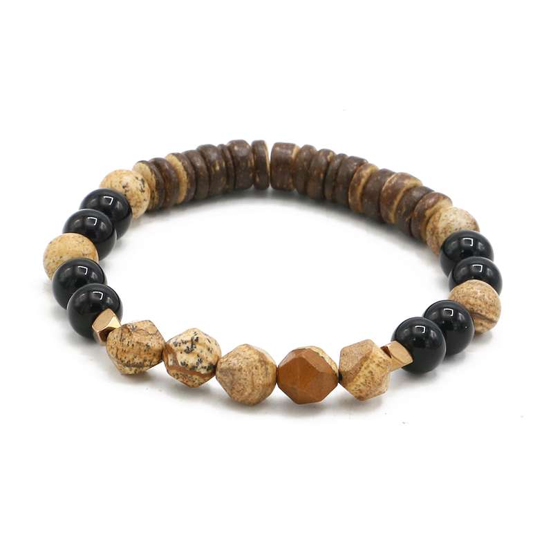 دستبند مردانه گالری شادونه مدل Sh-145-WJ