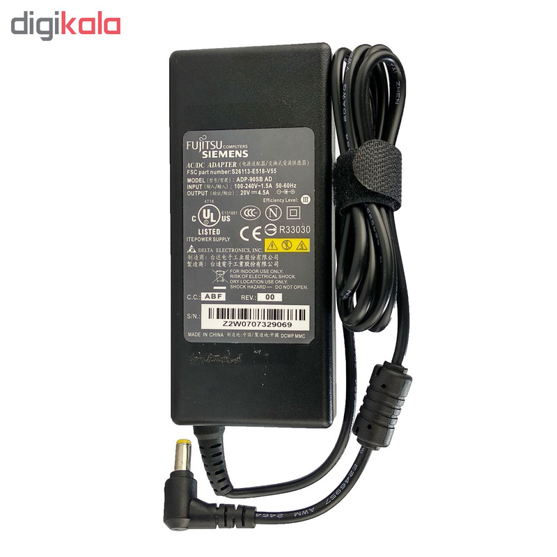 شارژر لپ تاپ 20 ولت 4.5 آمپر مدل ADP-90SB AD 1
