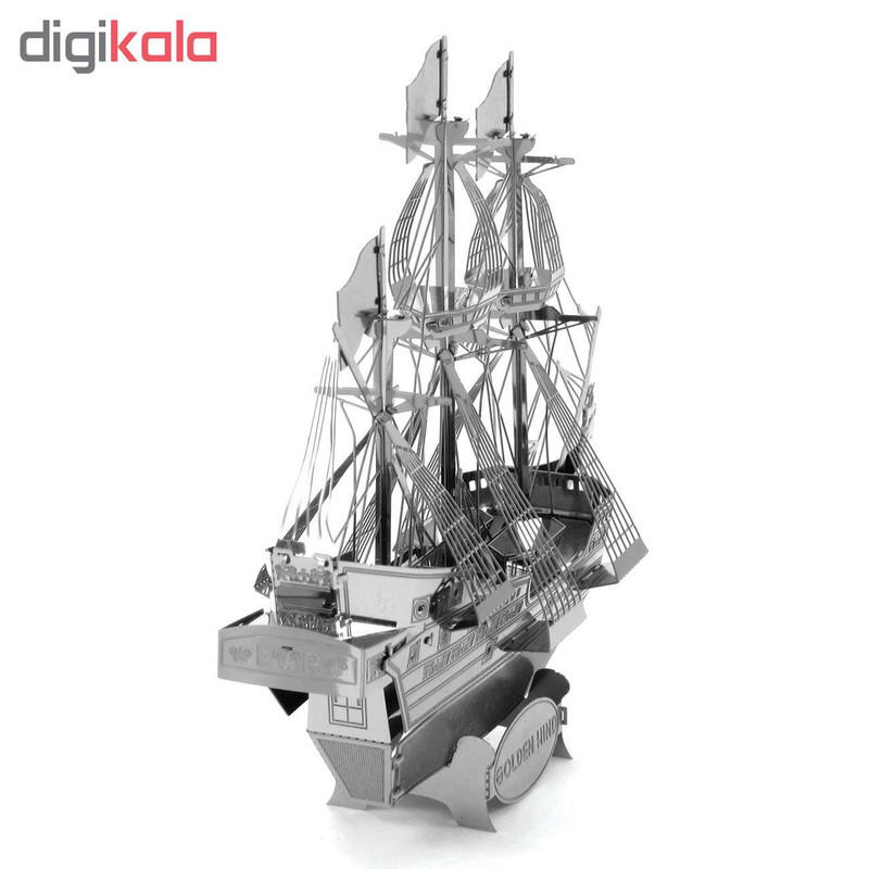 پازل فلزی سه بعدی - مدل BMK GOLDEN HIND