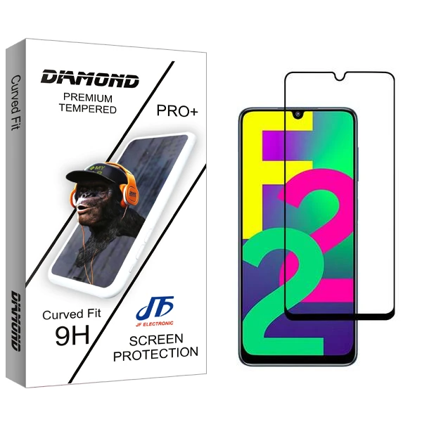 محافظ صفحه نمایش جی اف مدل Diamond مناسب برای گوشی موبایل سامسونگ Galaxy F22 4G