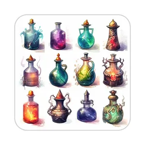 زیر لیوانی کاکتی طرح هری پاتر Harry Potter مدل mp44483