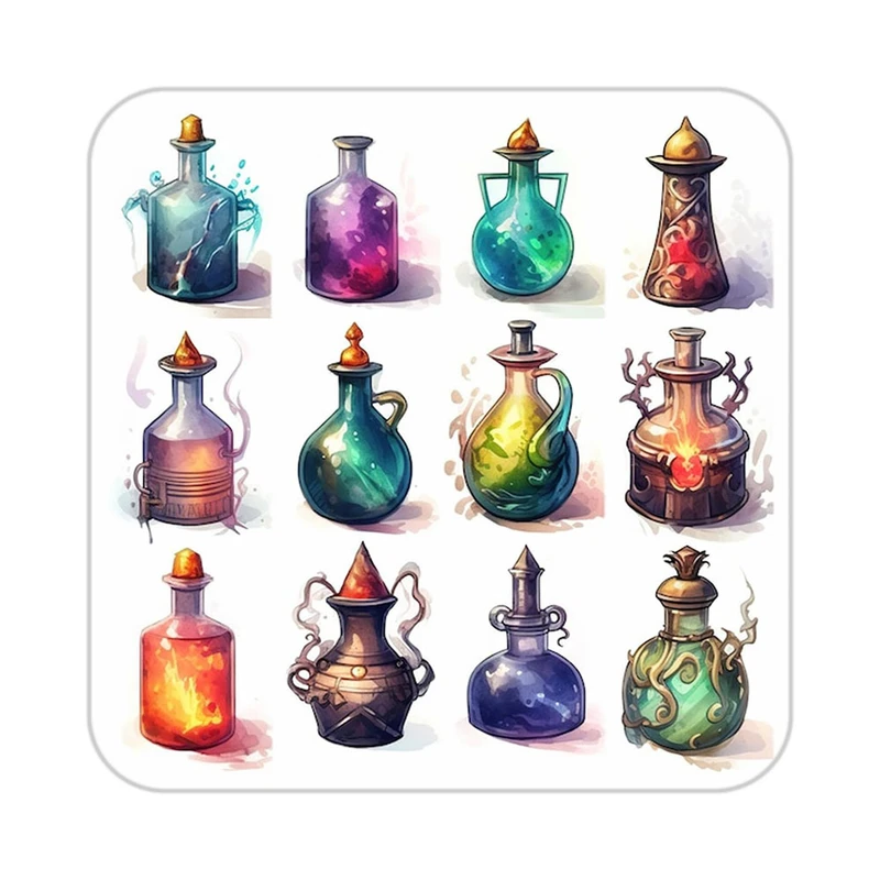 زیر لیوانی کاکتی طرح هری پاتر Harry Potter مدل mp44483