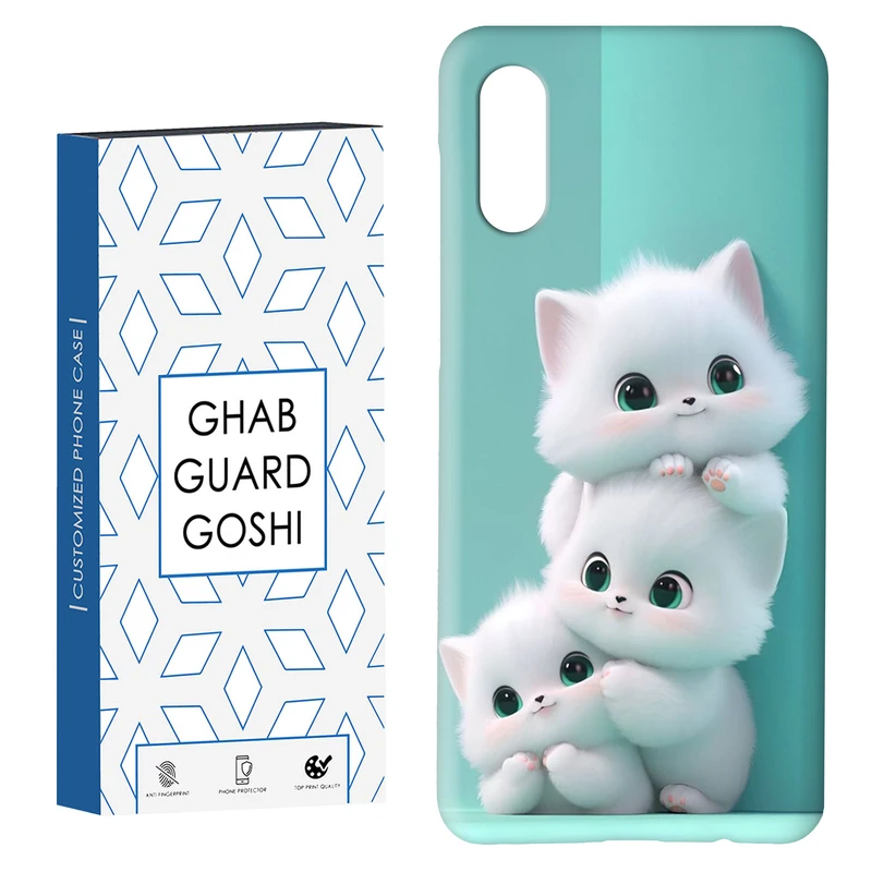 کاور قاب گارد گوشی طرح پیشی کد Dimo-359 مناسب برای گوشی موبایل سامسونگ Galaxy A02 / M02