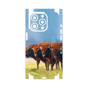 MAHOOT Buffalo-FullSkin Cover Sticker for Apple iPhone 15 Pro